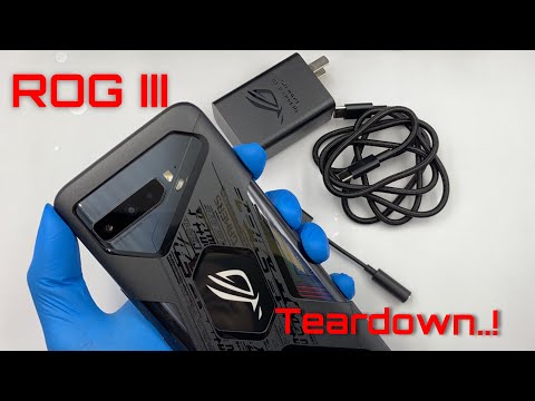 ROG Phone III Teardown...|ASMR Video|