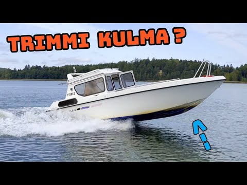 Veneen moottorin trimmaus. Miten ja Miksi?