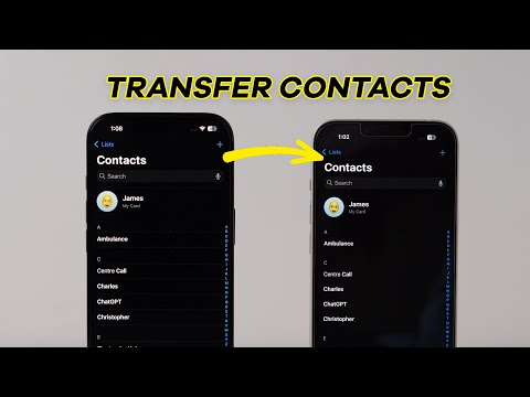 How to Transfer Contacts from iPhone to iPhone?
