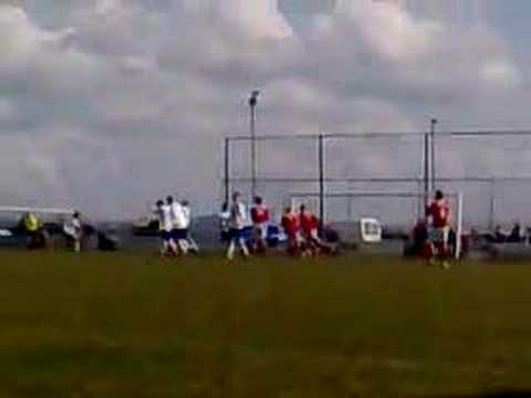 sv DWO zondag 1 kampioen 2007-2008 penalty Thomas Schlaman