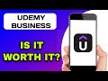 UDEMY BUSINESS APP REVIEW IS IT WORTH IT EXPLAINED