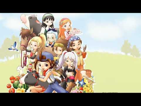 Harvest Moon Hero of Leaf Valley   Spring Part 2, Season 2, Song 2 (1 Hour Music)