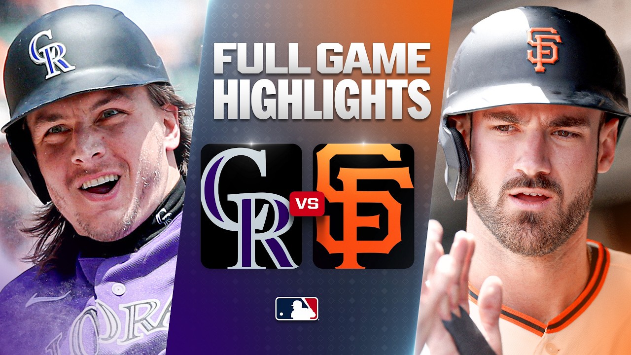 ROCKIES vs. GIANTS: Official Full Game Highlights (July 12) | 2026 MLB Season