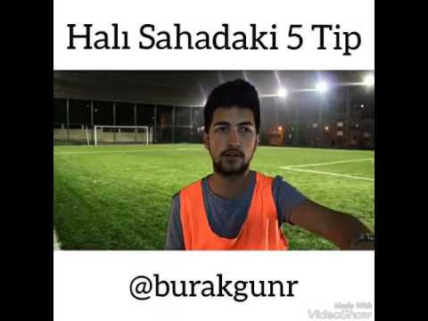 Burak Günerden Vinelar Halı Sahadaki 5 Tip/BURAK GÜNER