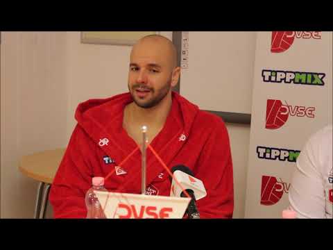DVSE-Master Good - Szegedi VE mérkőzés utáni sajtótájékoztató