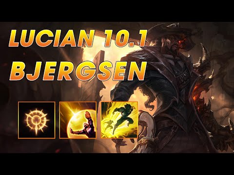 Bjergsen Lucian Mid vs Leblanc - NA Diamond 4 Patch 10.1