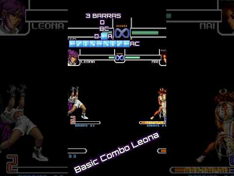 Combo Basic Leona (Kof 2002)