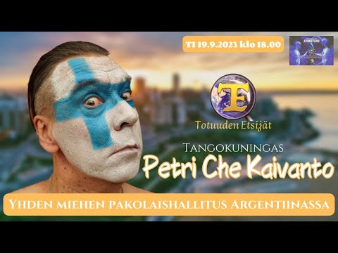 ATOMIstudio: Petri Che Kaivanto - Yhden miehen pakolaishallitus Argentiinassa
