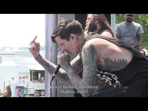 Suicide Silence - Slaves To Substance [Live] (Sub. Español/Lyrics)