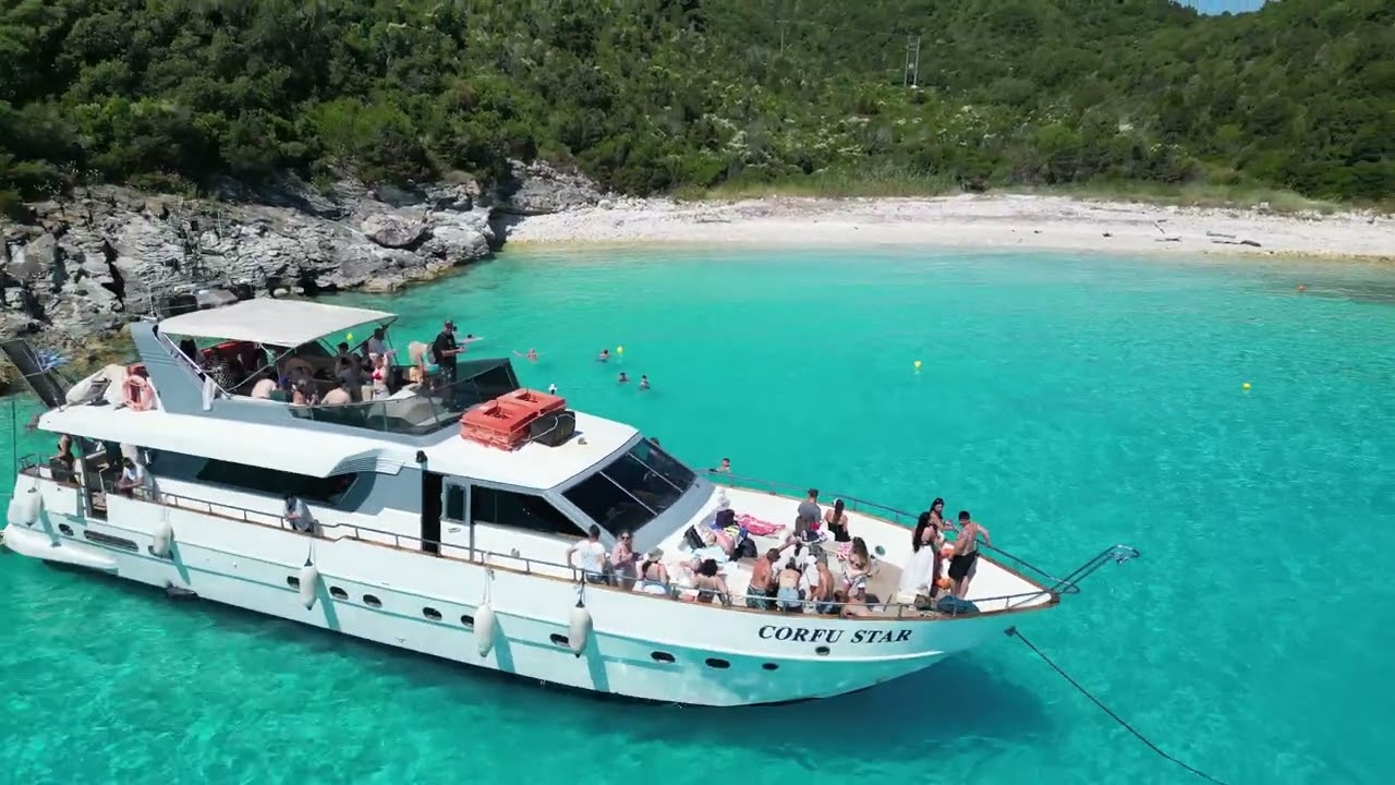 Discover Paradise Paxos & Antipaxos Full Day Cruise from Corfu