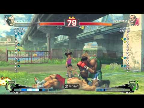 Bonchan [Sagat] vs carp0326 [Balrog] SSF4 Japanese Online Ranked Matches - TRUE-HD