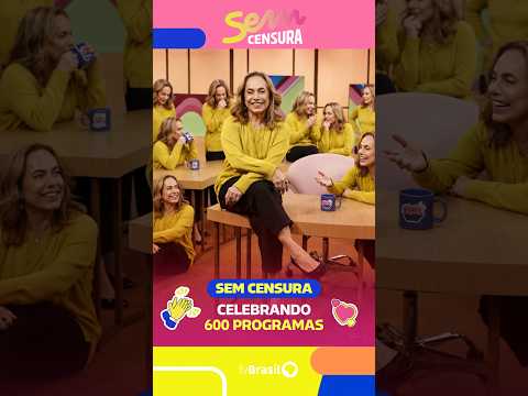 Sem Censura celebra 600 edições com Cissa Guimarães