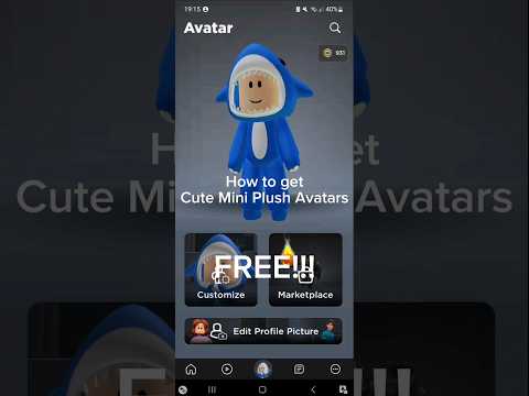 How to get Cute Mini Plush Avatars for FREE! #roblox #shorts
