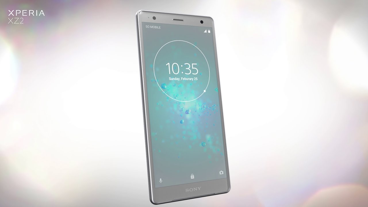 Our new design language: Xperia XZ2 looks unique, feels natural.