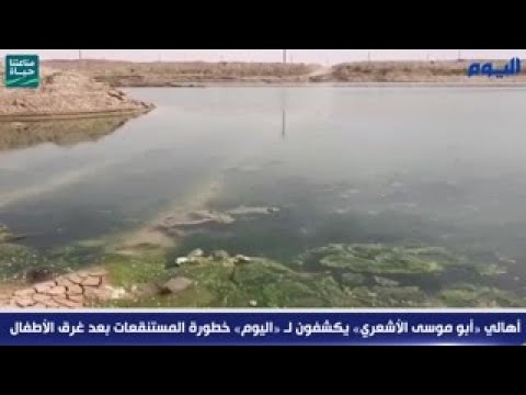 أهالي «أبو موسى الأشعري» يكشفون
لـ «اليوم» خطورة المستنقعات بعد غرق الأطفال