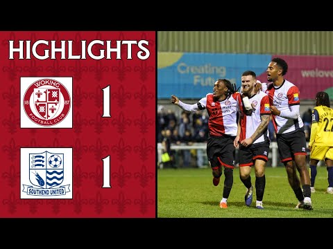 Woking 1-1 Southend United | Match Highlights