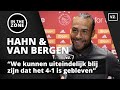 Ajax wint met 4-1: Warner Hahn en Mitchell van Bergen balen