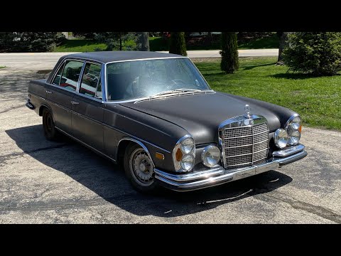 We Just bought a Forest Find 1970 Mercedes 300SEL 6.3  from Cali !