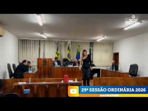 29ª sessão ordinária 2026 | 24.09.2026