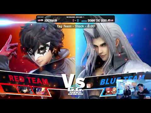 MHS Squad Strike - WINNERS QUARTERS - JokerMain vs Domni The Gray - SSBU Tournament