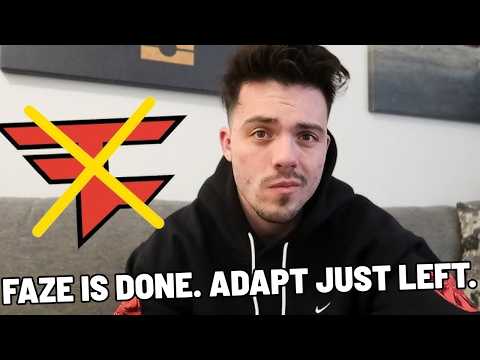 Faze Adapt just left Faze Clan. I'm heartbroken.