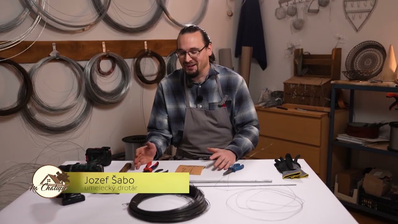 Rubrika Urob si sám z relácie Na chalupe - Jar 2026 č.02 - Drôtený vešiak - Jozef Šabo