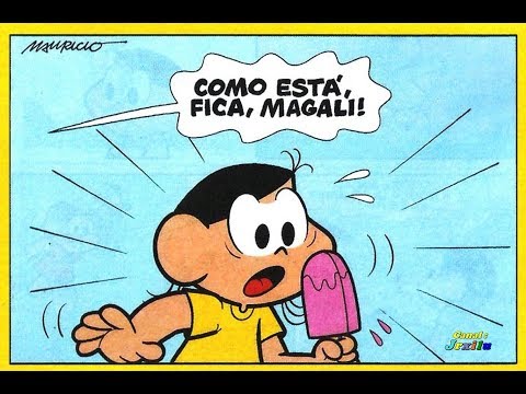 Magali - Estátuas, Quadrinhos Turma da Mônica