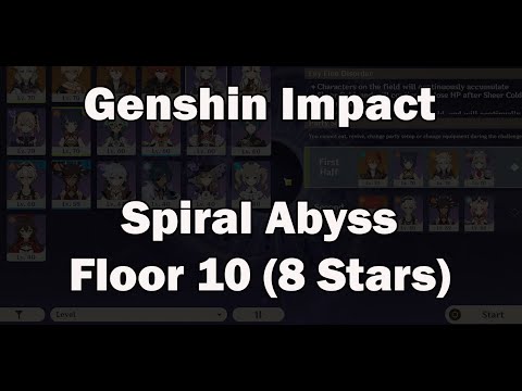 Genshin Impact - Spiral Abyss Floor 10