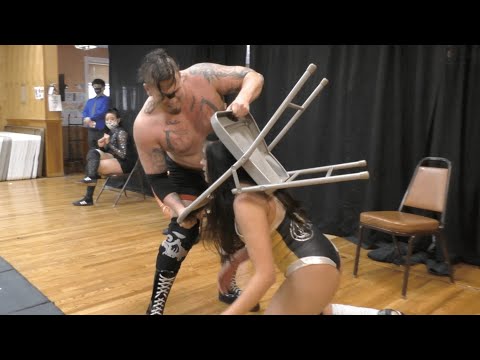 Delmi Exo & Rip Byson vs. Logan Black & Chris Benne - Limitless Wrestling (Intergender, Mixed Tag)