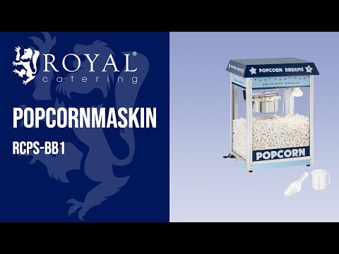 video - Popcornmaskin - Blå