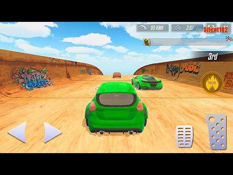 Mega Ramp Car Stunts 2020 - Impossible Car Stunts 3D - GT Racing #4 - Android Gameplay
