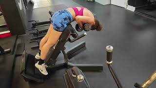 Hiperextensión de espalda