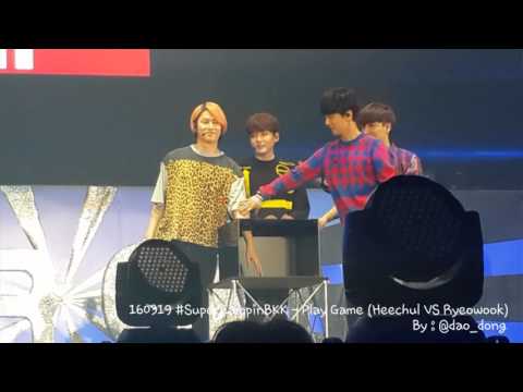 [FANCAM] 160319 Super Camp in BKK - Play Game (Heechul VS Ryeowook) [dao_dong]