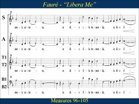 Faure Requiem - Op48 - 6 - Libera Me - Alto