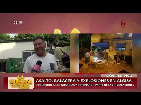 𝗔𝘀𝗮𝗹𝘁𝗼, 𝗯𝗮𝗹𝗮𝗰𝗲𝗿𝗮 𝘆 𝗲𝘅𝗽𝗹𝗼𝘀𝗶𝗼𝗻𝗲𝘀 𝗲𝗻 𝗔𝗟𝗚𝗜𝗦𝗔, 𝘇𝗼𝗻𝗮 𝗱𝗲 𝗖𝗼𝗿𝗼𝗻𝗲𝗹 𝗕𝗼𝗴𝗮𝗱𝗼