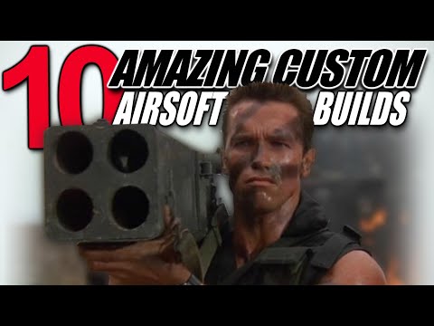 10 Amazing Custom Airsoft Builds - China Lakes, A Halo Magnum, and An XM191