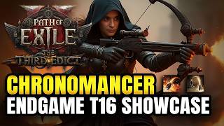 Chronomancer Grenades and Mortar Madness Build Showcase - Tier 16 Maps - Path of Exile 2 Endgame 0.3