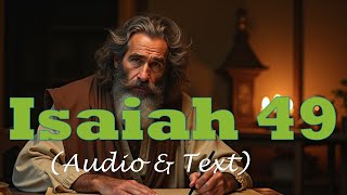 Isaiah 49 | KJV AUDIO BIBLE (With Text & Images)