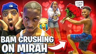 FOUND OUT BAM HAVE A CRUSH ON MIRAH!💔