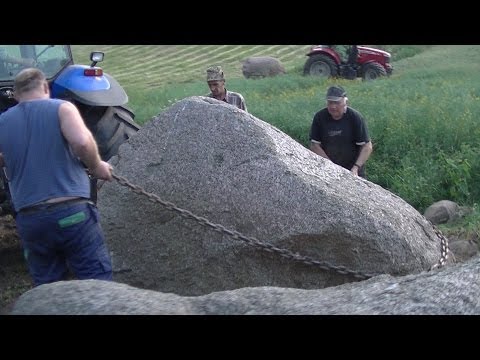 MTI Kurzętnik wyciąganie kamienia 14 ton! traktor Massey Ferguson New Holland ładowarki