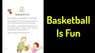 One Story A Day - 05 - Basketball Is Fun