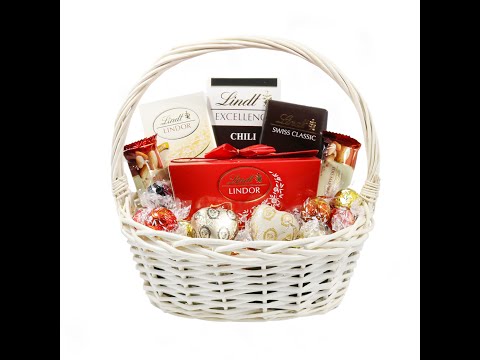 Gift baskets with Lindt