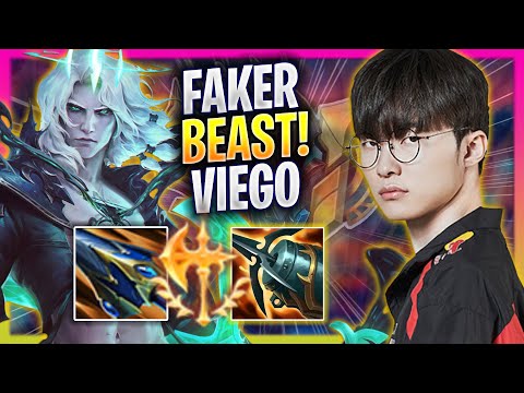 FAKER IS A BEAST WITH VIEGO! - T1 Faker Plays Viego JUNGLE vs Shyvana! | Season 2024