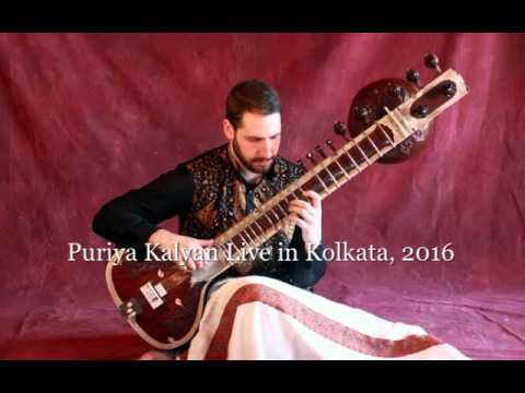 Josh Feinberg(sitar) Puriya Kalyan in Kolkata 2016