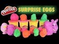 Play-Doh Surprise Eggs 