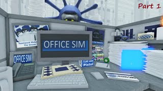 Roblox OFFICE SIM [FIND THE FOLDERS] Walkthrough - All Folders (Part 1)