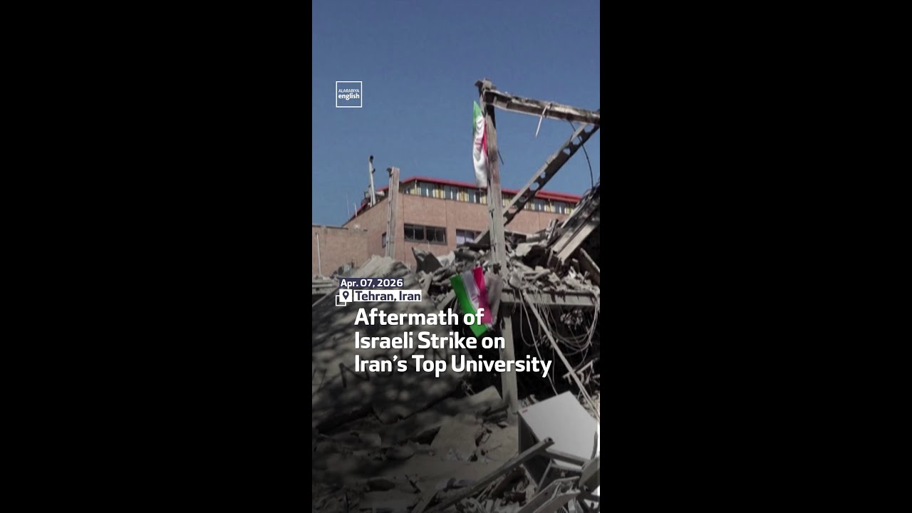 Video | Aftermath of  Israeli Strike on Iran’s Top University