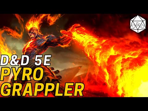 Burn Your Enemies as the Holy Pyro-Grappler! 🔥D&D 5e Storm Herald Build