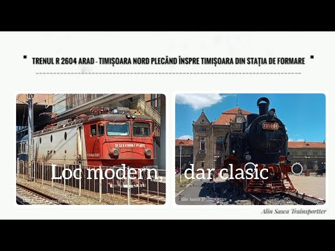 🚂🚃 060 EA1 41-0898-7 & R 2604 Arad - Timișoara Nord pleacă/ Leaving Gara Arad Station - 22.May.2022