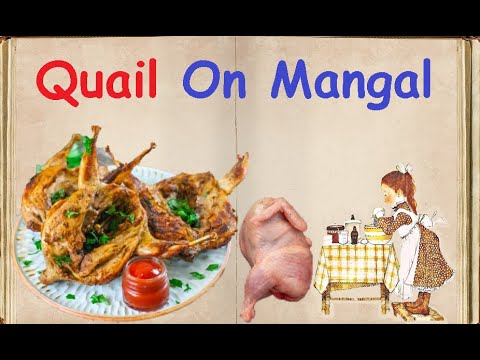 Quail On Mangal / Book of recipes / Bon Appetit